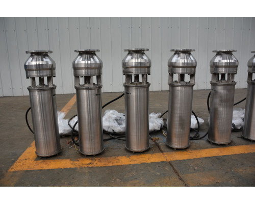 фонтанний насос із нержавіючої сталі AISI304 QSP20-75/4-7.5 20 м3/г 75 м 7.5/10 кВт/НР
