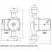 Циркуляційний насос IMP GHN 25/40-180