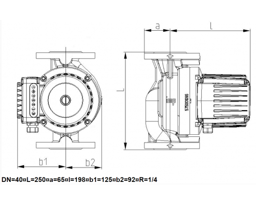 Циркуляційний насос IMP GHN basic II 40-70 F