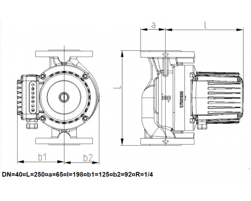 Циркуляційний насос IMP GHN basic II 40-40 F