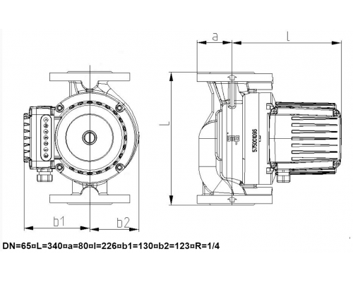 Циркуляційний насос IMP GHN basic II 65-190 F