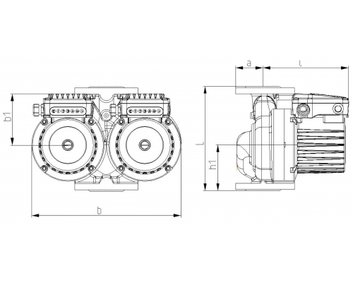 Циркуляційний насос IMP GHND basic II 40-190 F