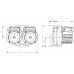 Циркуляційний насос IMP GHND basic II 40-190 F