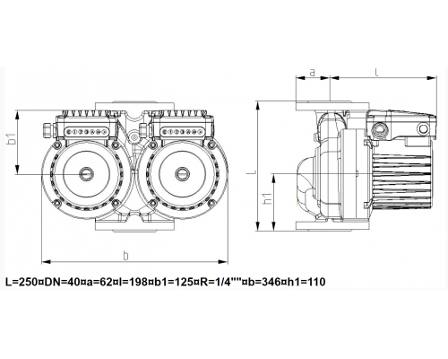 Циркуляційний насос IMP GHND basic II 40-70 F