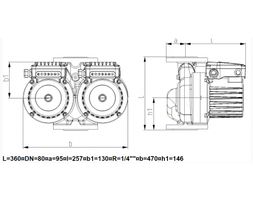 Циркуляційний насос IMP GHND basic II 50-190 F