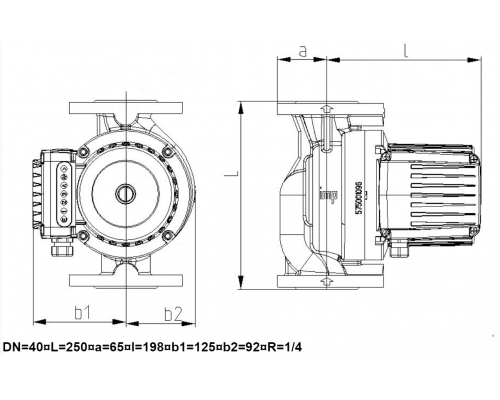 Циркуляційний насос IMP GHNM basic II 40-70 F Циркуляційний насос IMP GHNM basic II 40-70 F
