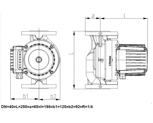 Циркуляційний насос IMP GHNM basic II 40-120 F