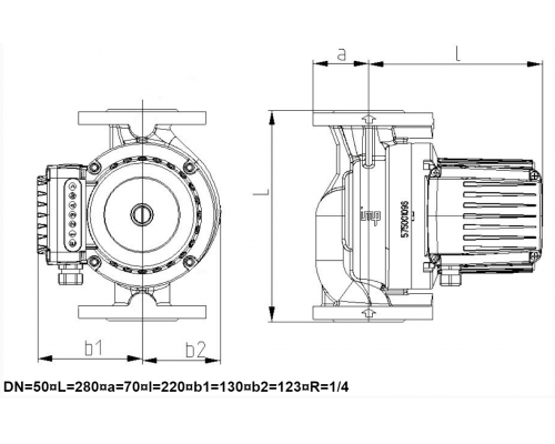 Циркуляційний насос IMP GHNM basic II 50-120 F