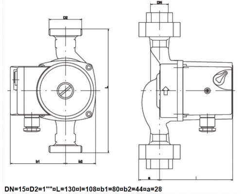 Рециркуляційний насос IMP SAN 15/40-130