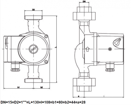 Рециркуляційний насос IMP SAN 15/65-130