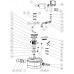 Sewage pumping station with cutting mechanism SANICUBIC 1 WP, SFA (France)