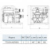 Мотопомпа 7.5 к.с. Hmax 30м Qmax 38м³/год (4-х тактний) для агресивного середовища AQUATICA (772539)