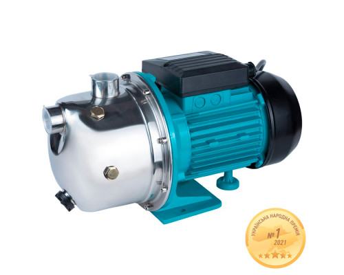 Насос відцентровий самовсмоктуючий 0.75кВт Hmax 46м Qmax 50л/хв нерж AQUATICA JETSa60 (775097) Насос відцентровий самовсмоктуючий 0.75кВт Hmax 46м Qmax 50л/хв нерж AQUATICA JETSa60 (775097)