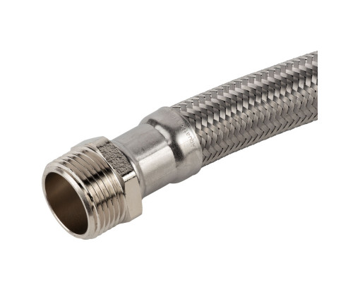 Шланг Ø26 100см F1"×M1" SS посилений Pmax 10бар AQUATICA (779578) Шланг Ø26 100см F1"×M1" SS посилений Pmax 10бар AQUATICA (779578)