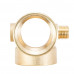 Зєднувач пяти вивідний 80мм 1"м×1"F×1"F×1/4"M×1/4" F∠180° AQUATICA (779599) - фотографія товару високої якості