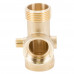 Зєднувач пяти вивідний 80мм 1"м×1"F×1"F×1/4"M×1/4" F∠180° AQUATICA (779599) - фотографія товару високої якості