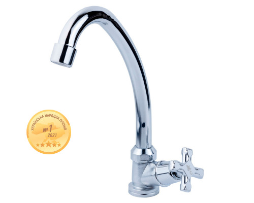 Змішувач QN 1/2" монокран на гайці AQUATICA QN-1G158C (9786600)
