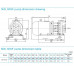 насос NISF80-50-250/30SWF консольний моноблочний відцентровий насос із нержавіючої сталі