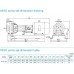 насос NISO80-50-315/7.5SWS консольний відцентровий насос на рамі