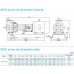 насос NISO80-65-160/1.1SWS консольний відцентровий насос на рамі