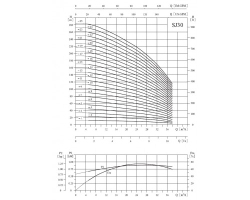 pump SJ30-13SWSP6Y downhole stainless steel