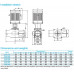 насос TD300-20/4SWHCB одноступінчастий циркуляційний насос IN-Line
