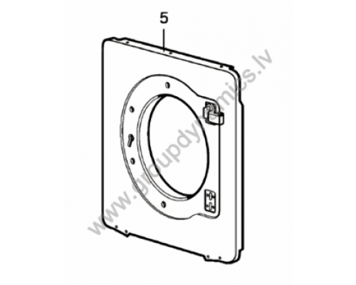432188602 Electrolux / Wascomat TRIM PANEL