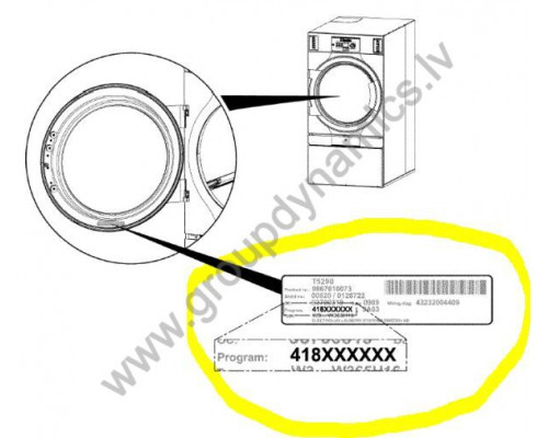 432682002 Electrolux / Wascomat CPU COMPASS PRO