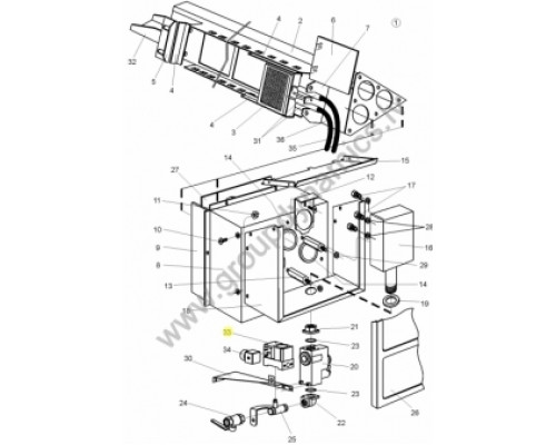 72060075 Electrolux / Wascomat PRESSURESTAT