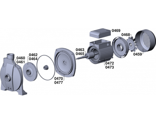 Конденсаторна кришка до CPM180, 200, 2CPM