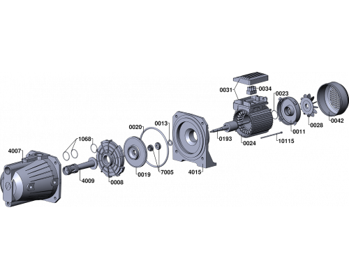 Передня кришка JET 100A/а