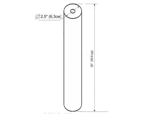 Картридж поліпропіленовий Slim line 20*2,5″ Bio+ systems PP-20 ( 5 мкм)