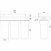 Система 3-х ступеневого очищення Bio+ systems NSL103, 1/2″