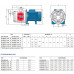 насос pedrollo PLURIJETm 3/60X самовсасывающий до 9м