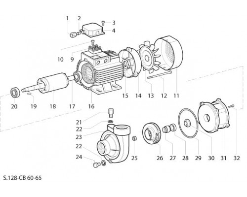 pump speroni CBM 60