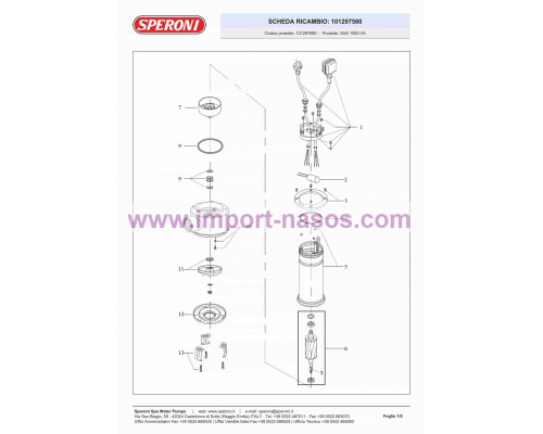 сорғы speroni SXS 1000-VA