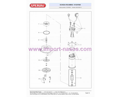 сорғы speroni SXS 2000-TV