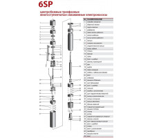 Патрубок напірний 6SP (нерж) "Sprut" (А07)