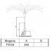 Насос для фонтану FSS38 "Sprut"