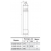 Свердловинний насос 3SQGD1-40-0,55 (кабель 15м) "Sprut"