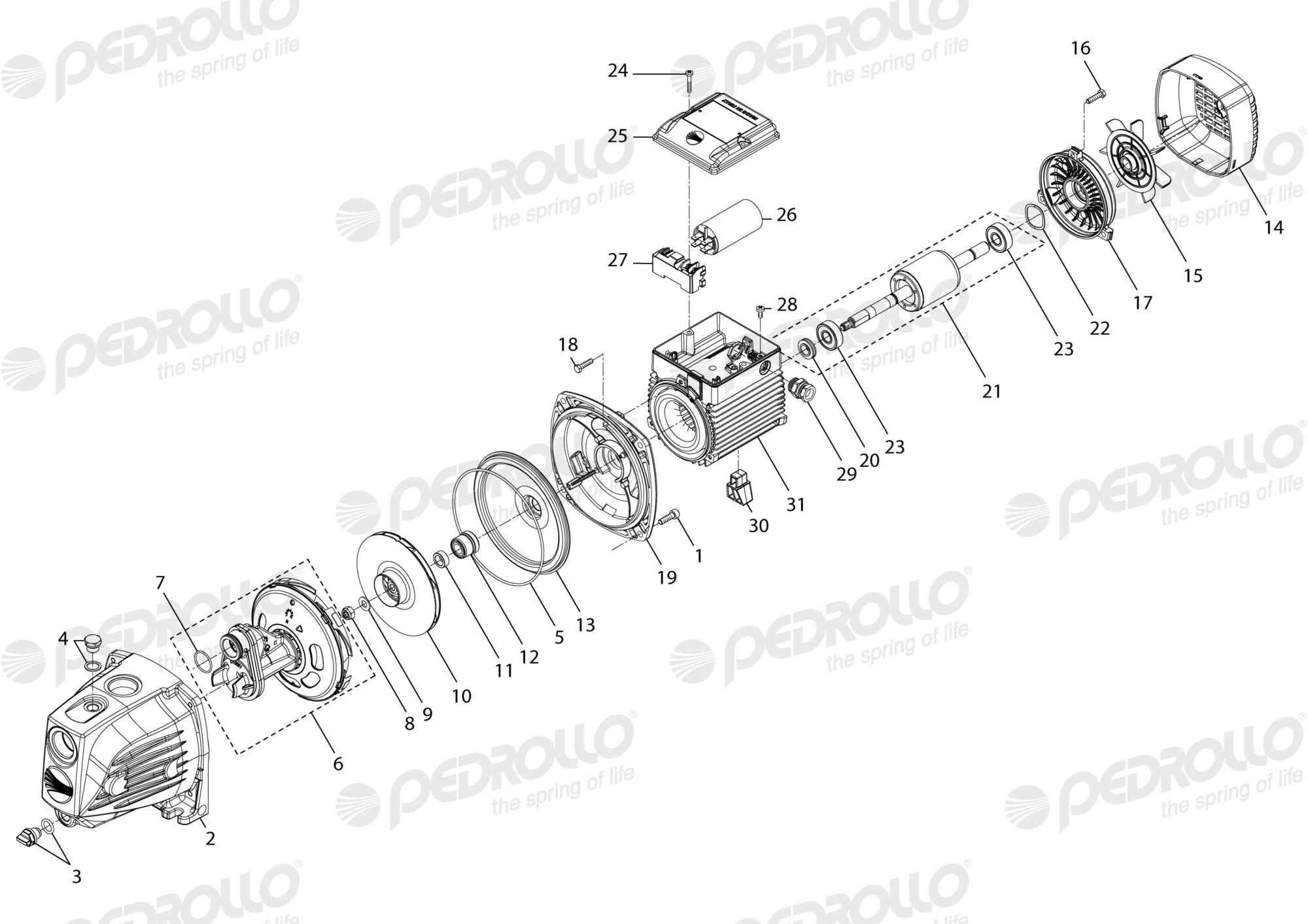  насоса pedrollo FUTURE JETm 1A 